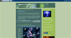 Desktop Screenshot of impactocreativo.blogspot.com