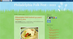 Desktop Screenshot of philafolkfest.blogspot.com