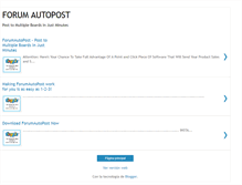 Tablet Screenshot of forumautopost.blogspot.com