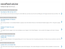 Tablet Screenshot of newsfeedonline.blogspot.com