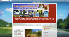 Desktop Screenshot of okanagantravels.blogspot.com