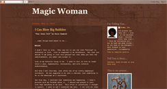 Desktop Screenshot of magicwomanspot.blogspot.com