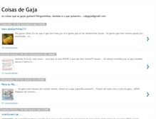 Tablet Screenshot of coisas-das-gajas.blogspot.com