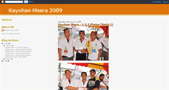 Desktop Screenshot of kayuhanmesra2009.blogspot.com