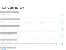 Tablet Screenshot of dontpickuptheturd.blogspot.com