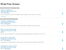 Tablet Screenshot of ncaafreestream.blogspot.com