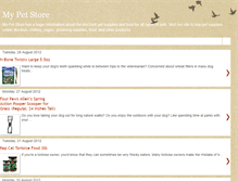 Tablet Screenshot of mypetblogstore.blogspot.com