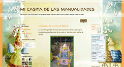 Desktop Screenshot of micasitadelasmanualidades.blogspot.com