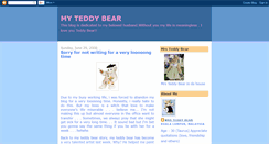 Desktop Screenshot of hubbyteddybear.blogspot.com