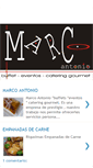 Mobile Screenshot of marcoantoniochefgourmet.blogspot.com