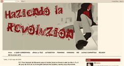 Desktop Screenshot of haziendolarevoluzion.blogspot.com