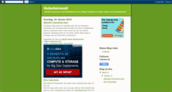 Desktop Screenshot of otto-gutscheine.blogspot.com