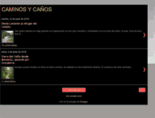 Tablet Screenshot of isabelcaceres-caminosycaos.blogspot.com