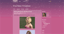 Desktop Screenshot of evaisims3creations.blogspot.com