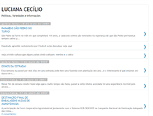 Tablet Screenshot of lucianacecilio.blogspot.com