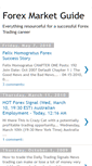 Mobile Screenshot of forexmarketguide4u.blogspot.com