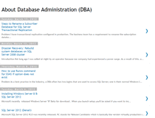 Tablet Screenshot of aboutdbas.blogspot.com