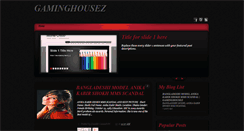 Desktop Screenshot of gaminghousez.blogspot.com