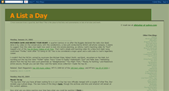 Desktop Screenshot of alistaday.blogspot.com