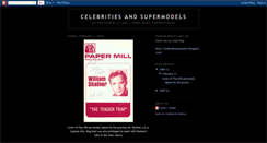 Desktop Screenshot of celebritiesandsupermodels.blogspot.com