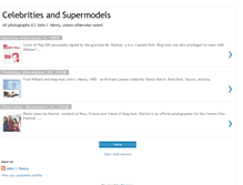 Tablet Screenshot of celebritiesandsupermodels.blogspot.com