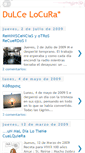 Mobile Screenshot of dulce14locura.blogspot.com