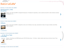 Tablet Screenshot of dulce14locura.blogspot.com