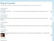 Tablet Screenshot of blogdolauande.blogspot.com