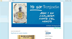 Desktop Screenshot of losburguenos.blogspot.com