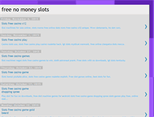 Tablet Screenshot of free-no-money-slots.blogspot.com