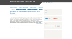 Desktop Screenshot of itjobscentre.blogspot.com