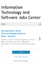 Mobile Screenshot of itjobscentre.blogspot.com