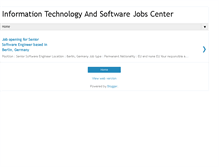 Tablet Screenshot of itjobscentre.blogspot.com