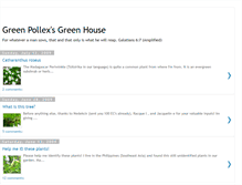 Tablet Screenshot of greenpollex.blogspot.com