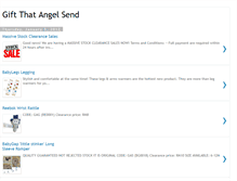 Tablet Screenshot of giftthatangelsend.blogspot.com