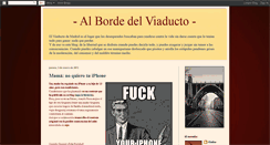 Desktop Screenshot of albordedelviaducto.blogspot.com