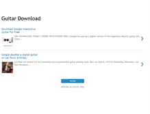 Tablet Screenshot of googleguitarup.blogspot.com