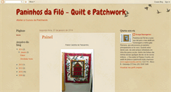 Desktop Screenshot of paninhosdafilo.blogspot.com