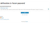 Tablet Screenshot of deflorationtvforumbem.blogspot.com