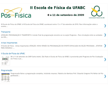 Tablet Screenshot of escolafisica-ufabc.blogspot.com