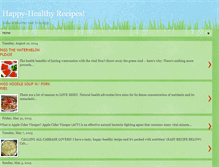 Tablet Screenshot of happy-healthyrecipes.blogspot.com