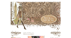 Desktop Screenshot of beckonmelrose.blogspot.com