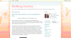 Desktop Screenshot of birthing-journey.blogspot.com