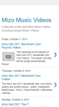 Mobile Screenshot of mizo-music-videos.blogspot.com