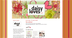 Desktop Screenshot of daisylovesblog.blogspot.com