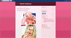 Desktop Screenshot of pamelaandersonmsndux.blogspot.com