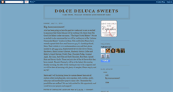 Desktop Screenshot of dolcedelucasweets.blogspot.com