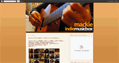 Desktop Screenshot of mackiemusicbox.blogspot.com