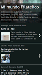 Mobile Screenshot of filateliaargentina.blogspot.com