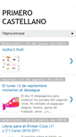 Mobile Screenshot of primeroencastellano.blogspot.com